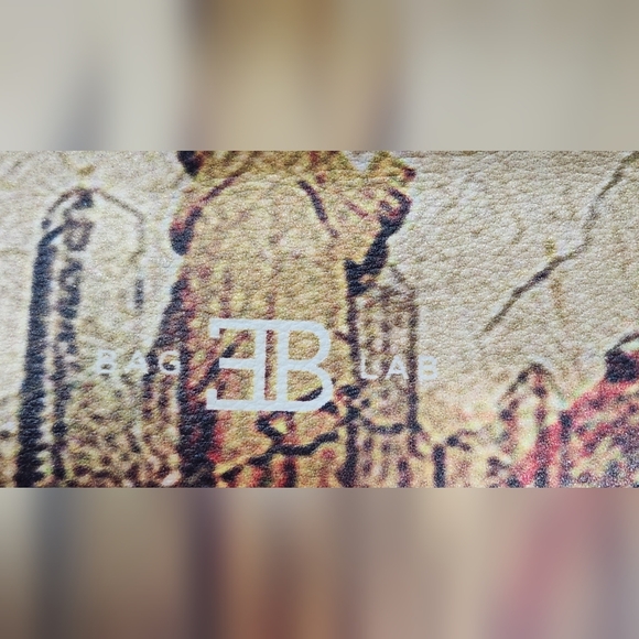 World Map Print Tote Bag- NWOT - Picture 6 of 6